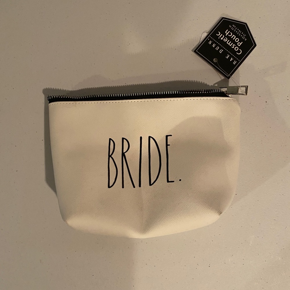 Rae Dunn Bride Makeup Bag, NWT
